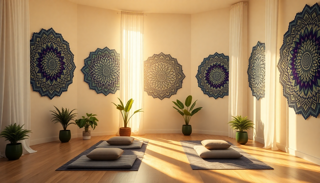 Elevate Your Space: Infusing Spiritual Serenity with Mandala Designs